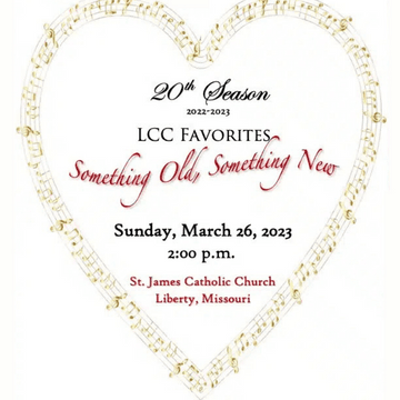 Liberty Community Chorus Concert Graphic